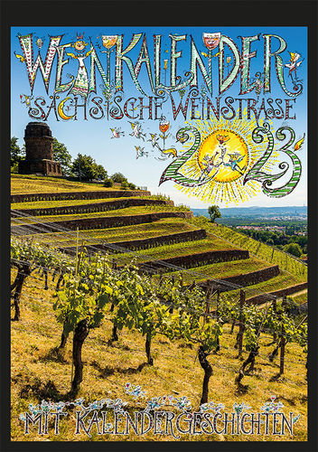 Weinkalender "Sächsische Weinstraße 2023"