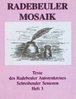 Radebeuler Mosaik - Texte des Radebeuler Autorenkreis Schreibende Senioren Heft 3